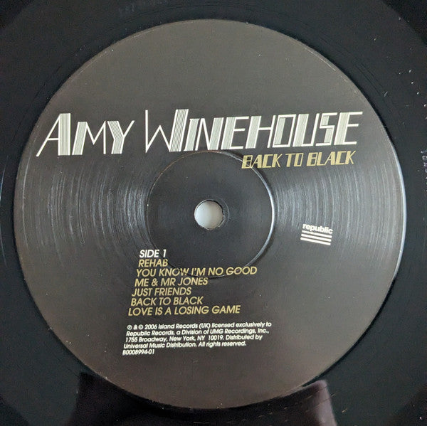 Amy Winehouse - Back to Black