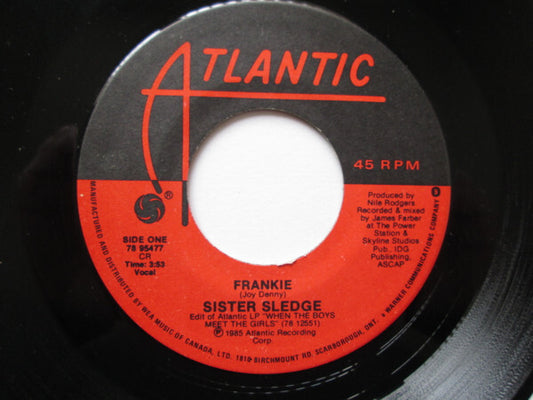 Sister Sledge-  Frankie 7"
