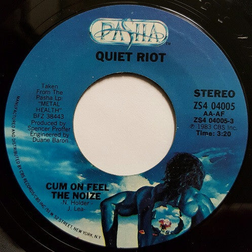 Quiet Riot-  Cum On Feel The Noize 7"