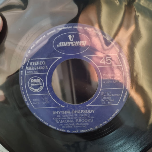 Ramona Brooks-  Rhythm Rhapsody 7"