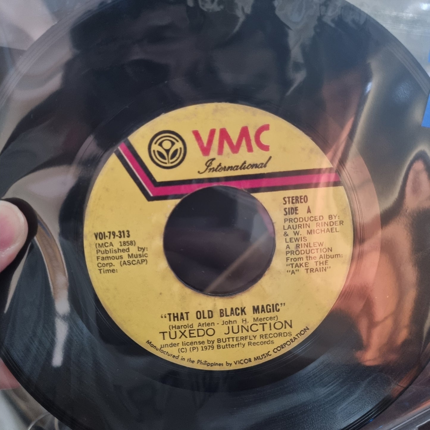 Tuxedo Junction-  That Old Black Magic / Toot Toot Tootsie Good-Bye 7"