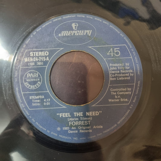 Forrest-  Feel The Need 7"
