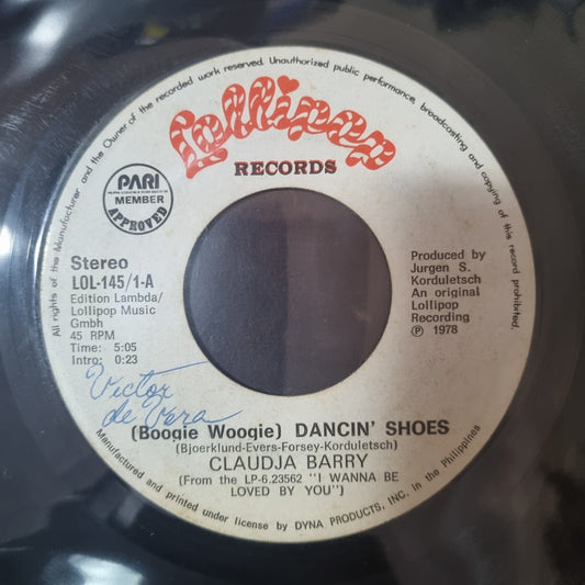 Claudja Barry-  (Boogie Woogie) Dancin' Shoes 7"