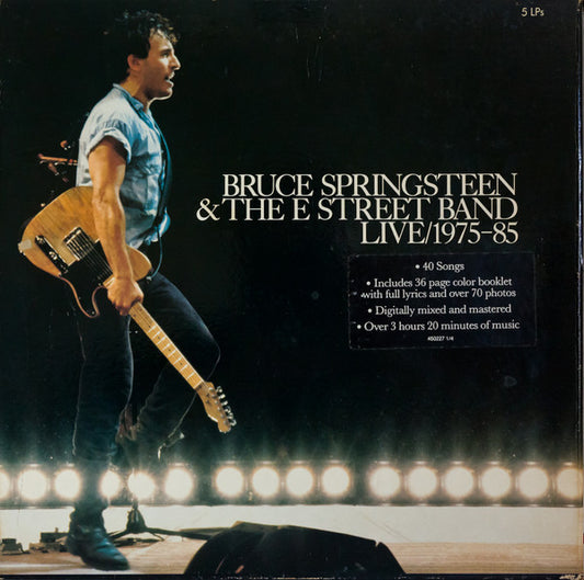 Bruce Springsteen - Live / 1975-85 (5xLP, bpxset)