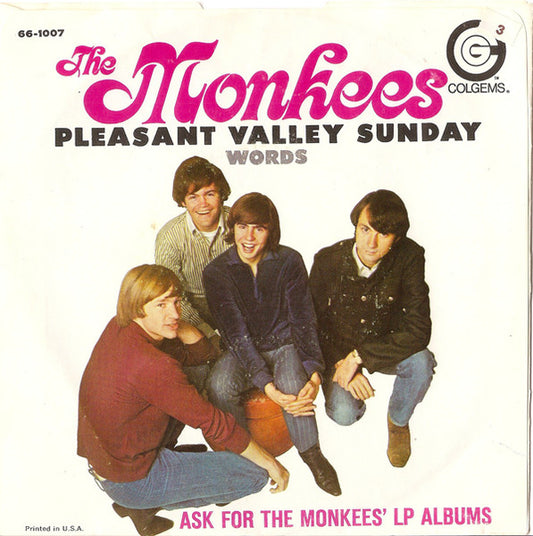 The Monkees - Pleasant Valley Sunday 7"
