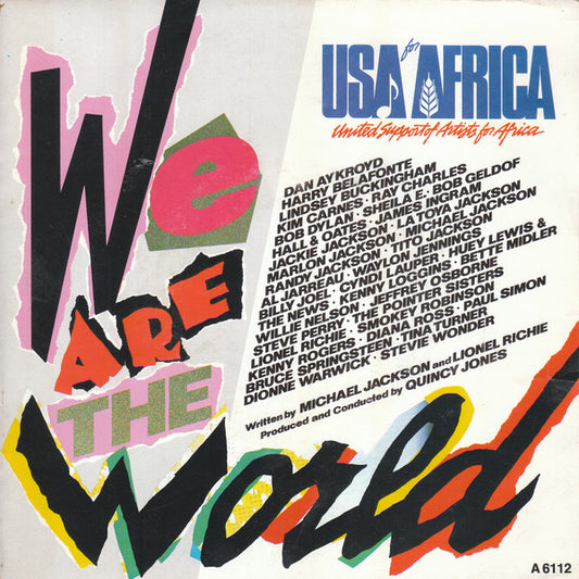 USA for Africa - We Are The World 7"