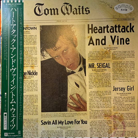 Tom Waits - Heartattack and Vine