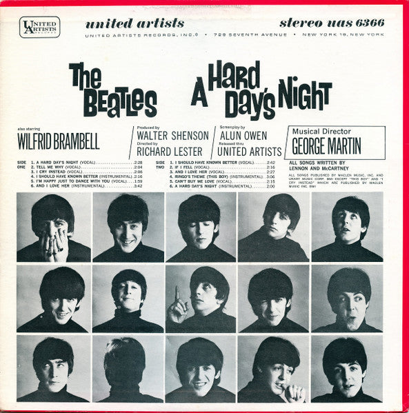The Beatles - Hard Days Night (Original Motion Picture Soundtrack)