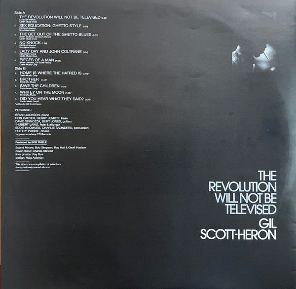 Gil Scott-Heron - The Revolution Will Not Be Televised