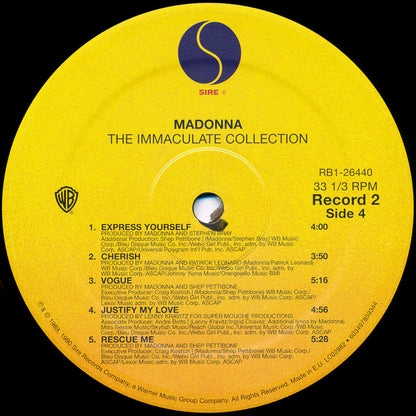 Madonna - The Immaculate Collection