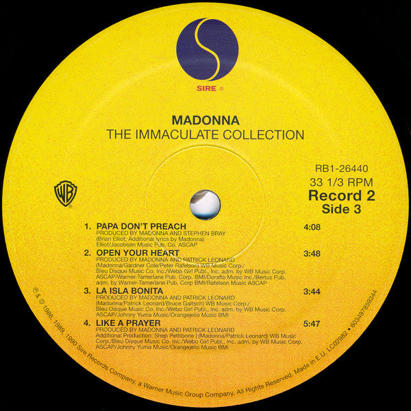 Madonna - The Immaculate Collection