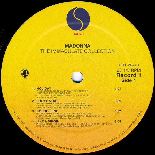 Madonna - The Immaculate Collection