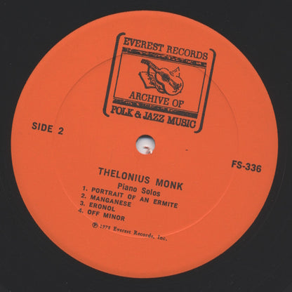 Thelonious Monk - Piano Solos
