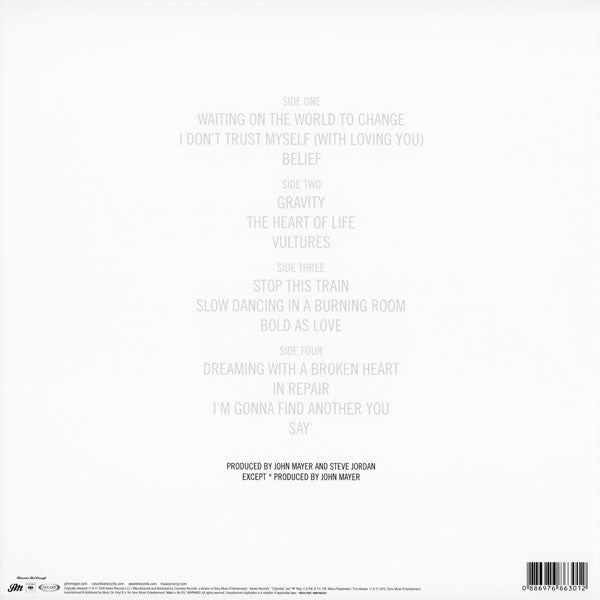 John Mayer - Continuum