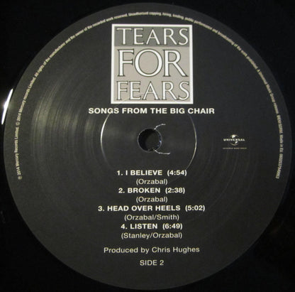 Tears For Fears - Songs From The Big Chair