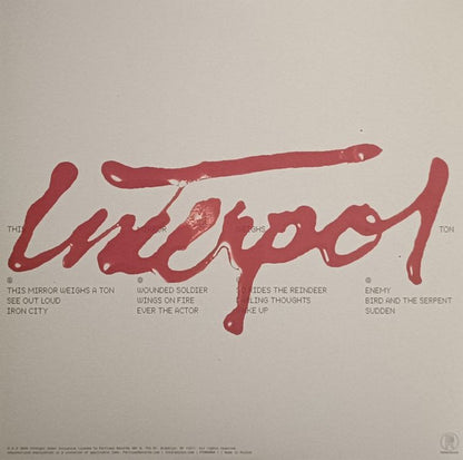 Interpol - This Mirror Weighs A Ton