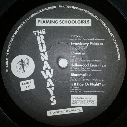 The Runaways with Cherie Currie - Flaming Schoolgirls