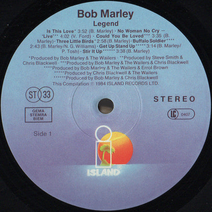 Bob Marley & The Wailers - Legend
