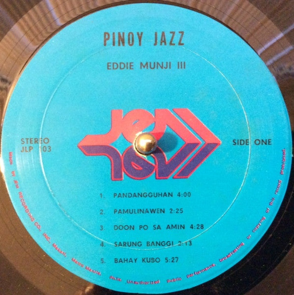 Eddie Munji III - Pinoy Jazz
