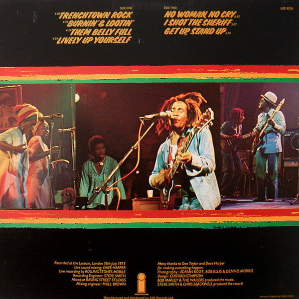 Bob Marley and The Wailers - Bob Marley and The Wailers Live!