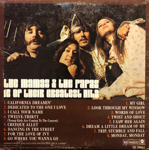 Mamas & Papas - Greatest Hits