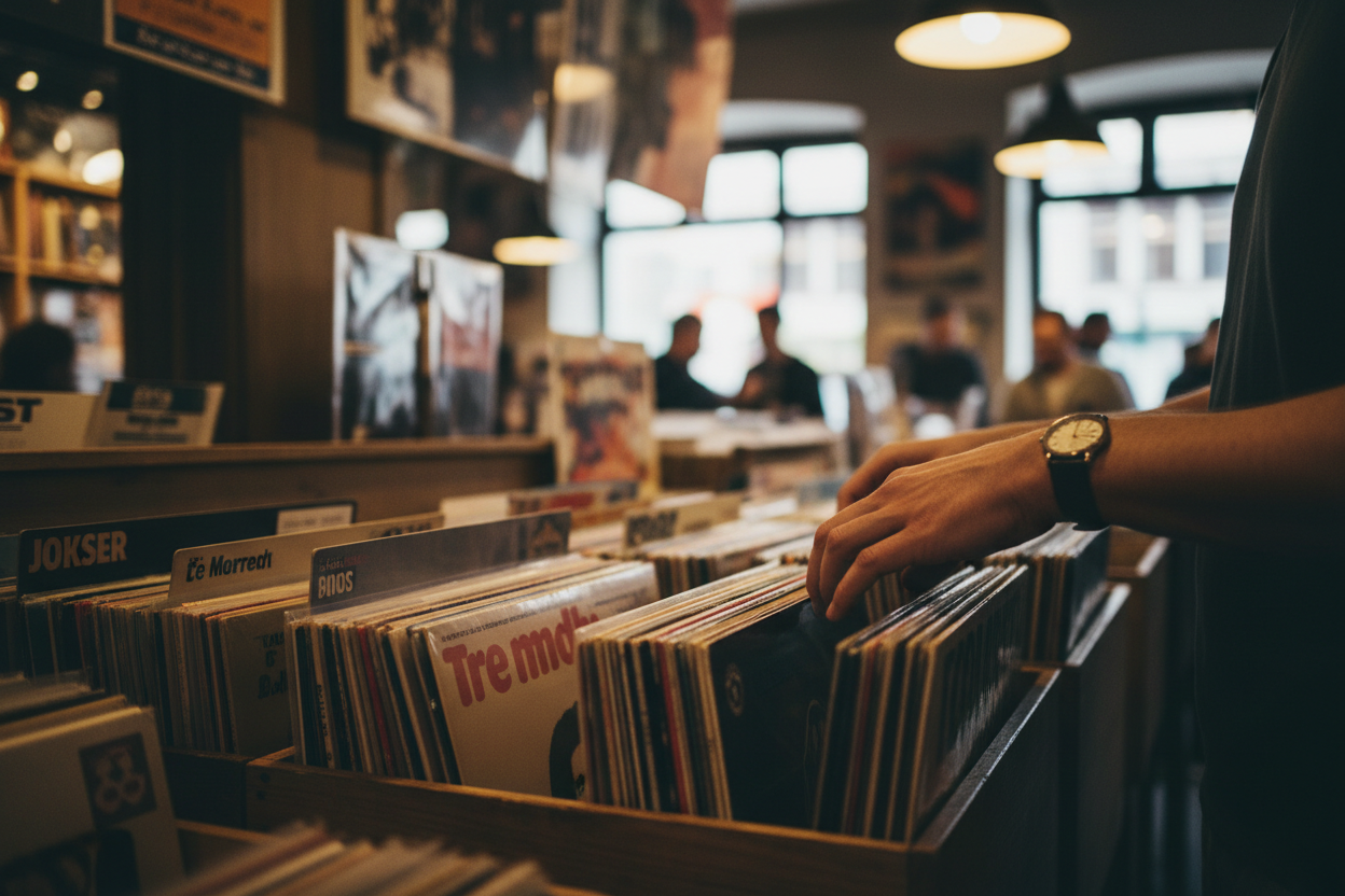 Crate Digging Vinyl Collectors